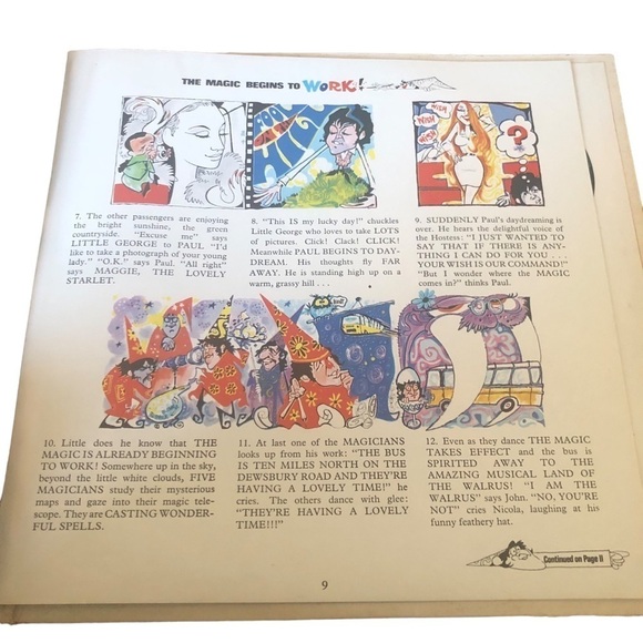 Beatles Magical Mystery Tour Album Penny Lane Strawberry Fields 24 Page Book - Picture 5 of 16